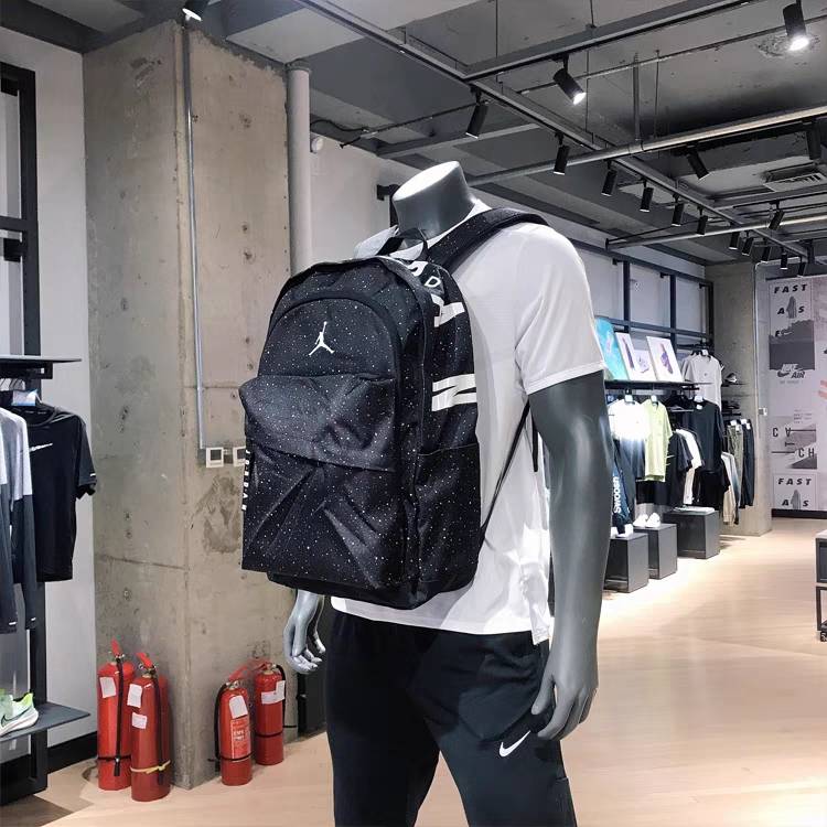 New AJ Student School Bag Men's High School Student Basketball Backpack Sports Travel Flying Fitman Fitness Backpack Tide