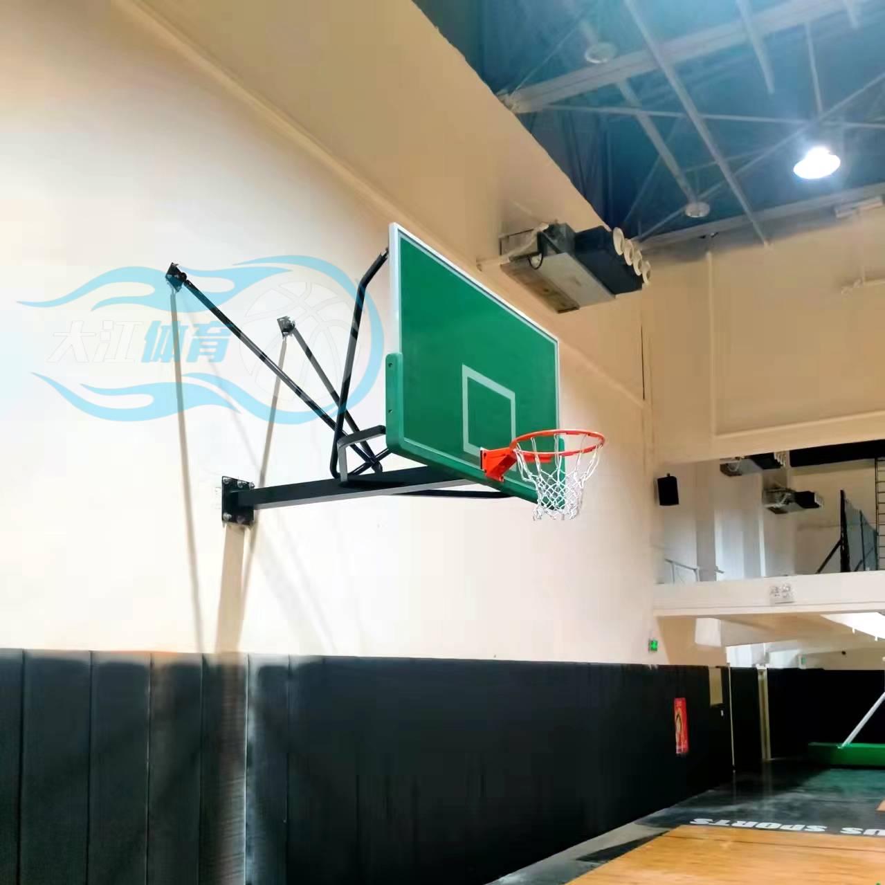 Adult cantilever basketball rack