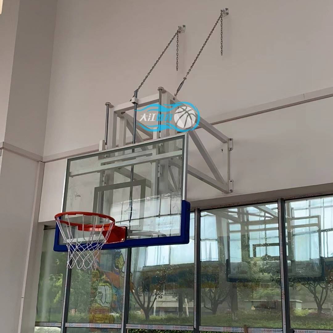 Children's wall -mounted basketball rack