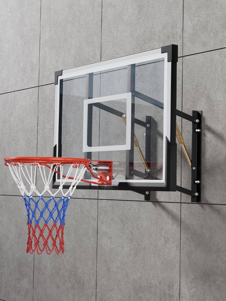Basketball racks, children's rebounds, wall -mounted outdoor training electric adult wall lifting hanging wall rooms