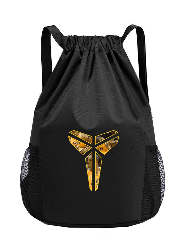 Curry basketball bag training backpack basketball bag storage bag football bag large -capacity sports drawing rope bare bag customization