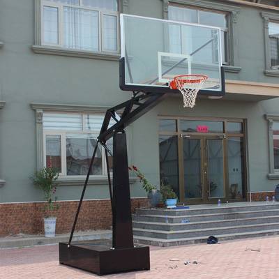 The new black flat box type basketball rack [National standard]
