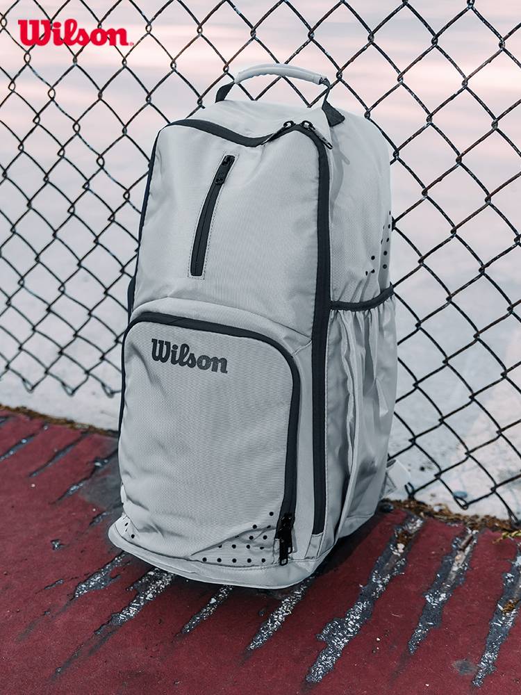 Wilson Wilsheng official adult large capacity Multifunctional student basketball wear resistance sports equipment backpack backpack