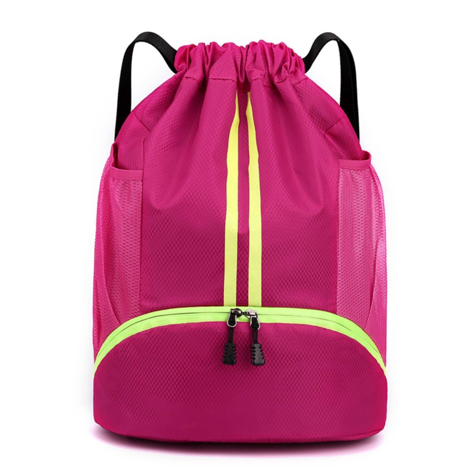Basketball bag swimming bag dry wet separation female storage bag sports backpack training backpack training fitness bouquet pumping rope bare bag men