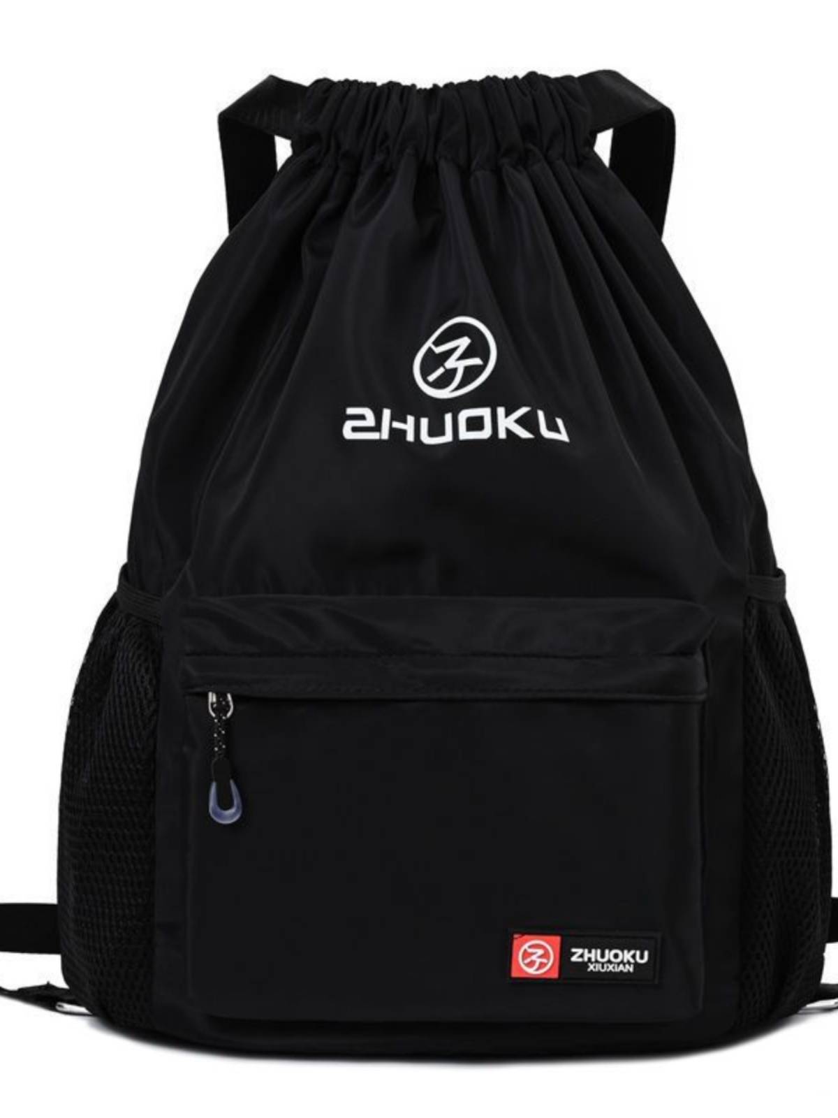 Mingde Wancheng Net Red -shoulder Women's Sports Travel Backpack Large -capacity Basket Bag Men's Fitness Buns Pocket Pocket