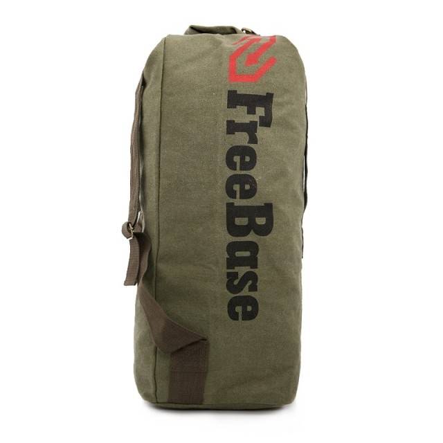 Liberty -stroke Outdoor Milk Canvas Backpack Backpack Barbags Men and Women's Tactical Mountaineering Pack Bags Backpack