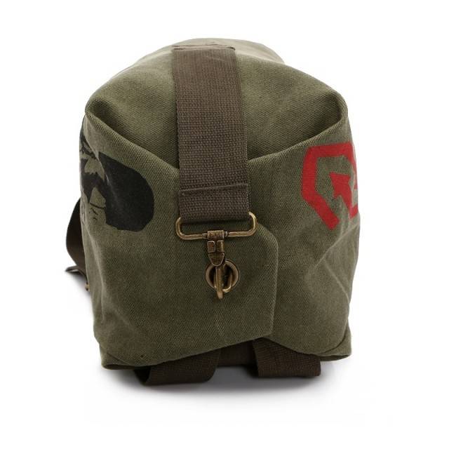 Liberty -stroke Outdoor Milk Canvas Backpack Backpack Barbags Men and Women's Tactical Mountaineering Pack Bags Backpack