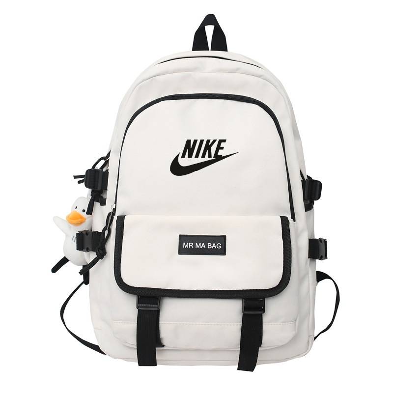 Nike Nike Plapium Large -capacity Men's High School Student School Bag Fashion Travel Casual Pack Computer Backpack Women