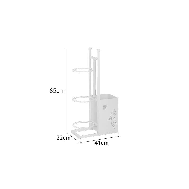 White 85cm high