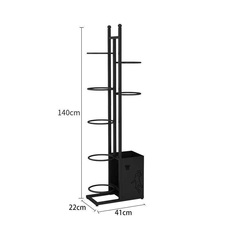 Black 140cm high