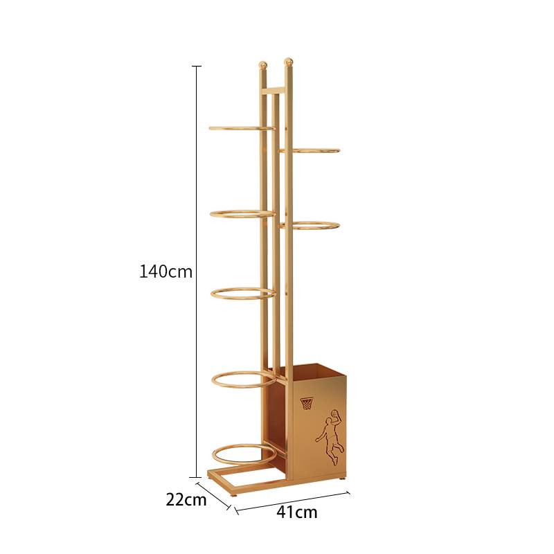 Gold 140cm high