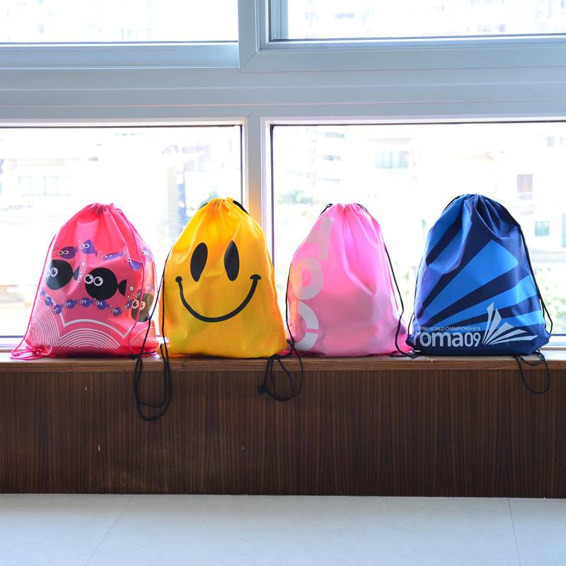 Men and Women's Sports Swimming Bags Traveling Folding Storage Pack Pulling Strip Bid Backpack Basketball Basket Bas shoulders Bi -beach bag