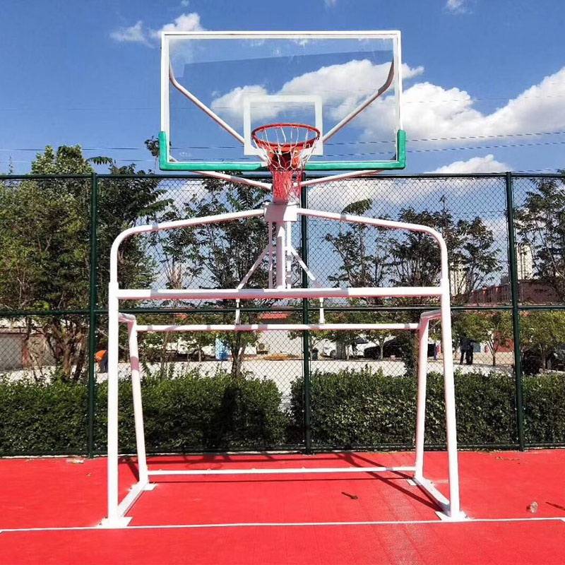 A17-Foot blue integrated bold basketball rack supervisor 114