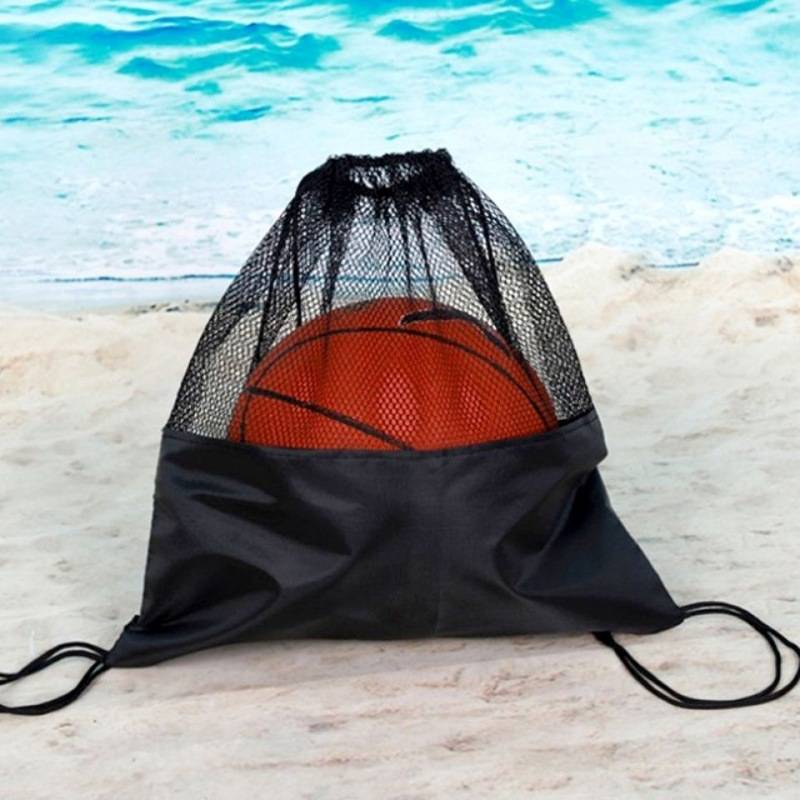 Basketball network pocket football volleyball bag large -capacity training backpack ball shoe storage bag