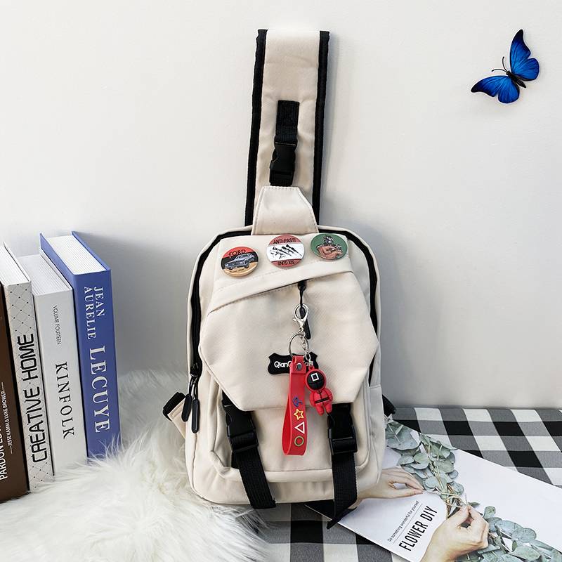 White +3 badges + surplus game hanging