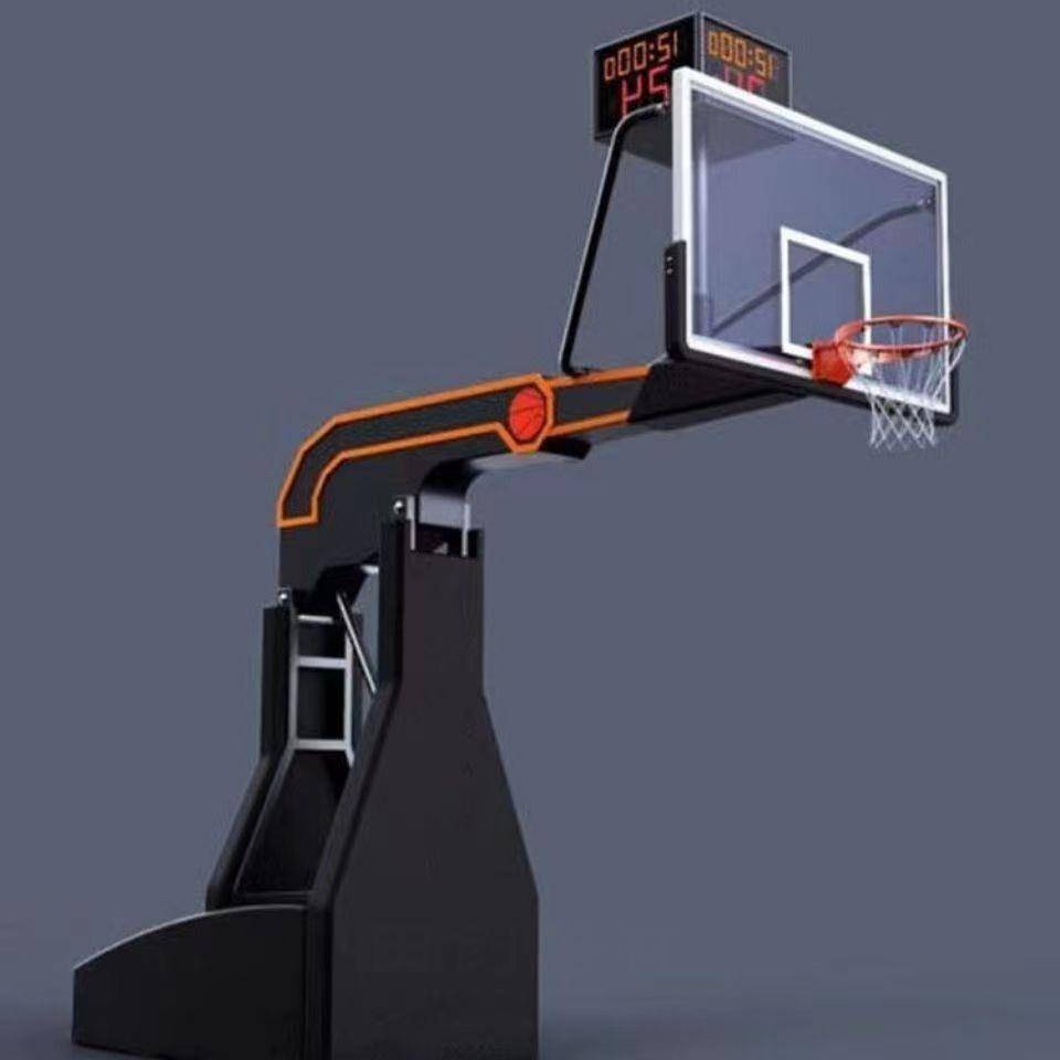High -end new electric hydraulic basketball rack