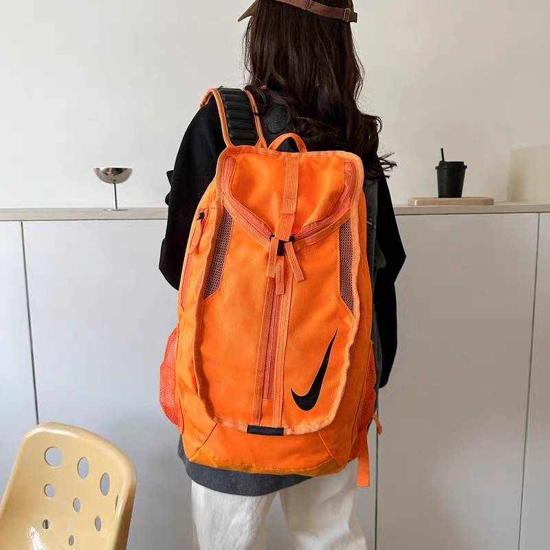 Nike Nike air cushion basketball bag large -capacity junior high school student school bag backpack USA sports student training bag