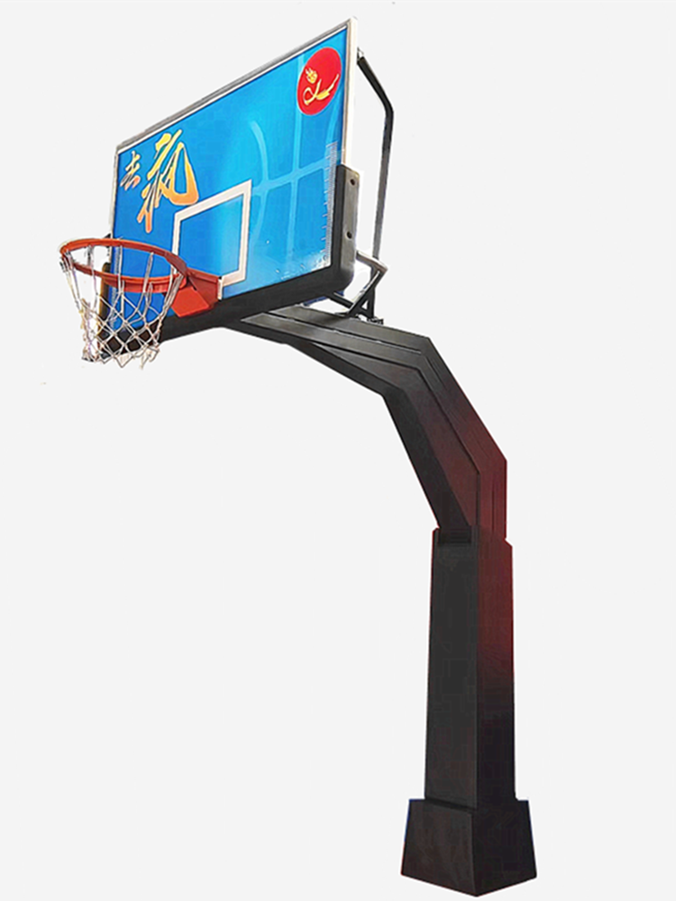 American -style square pipe basketball frame buried adult competition professional indoor outdoor standard shooting frame customization embedded national standard