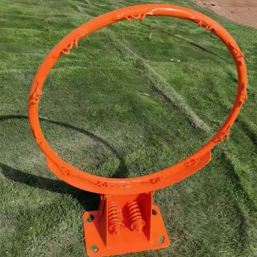 Orange elastic basket American basketball rack booking