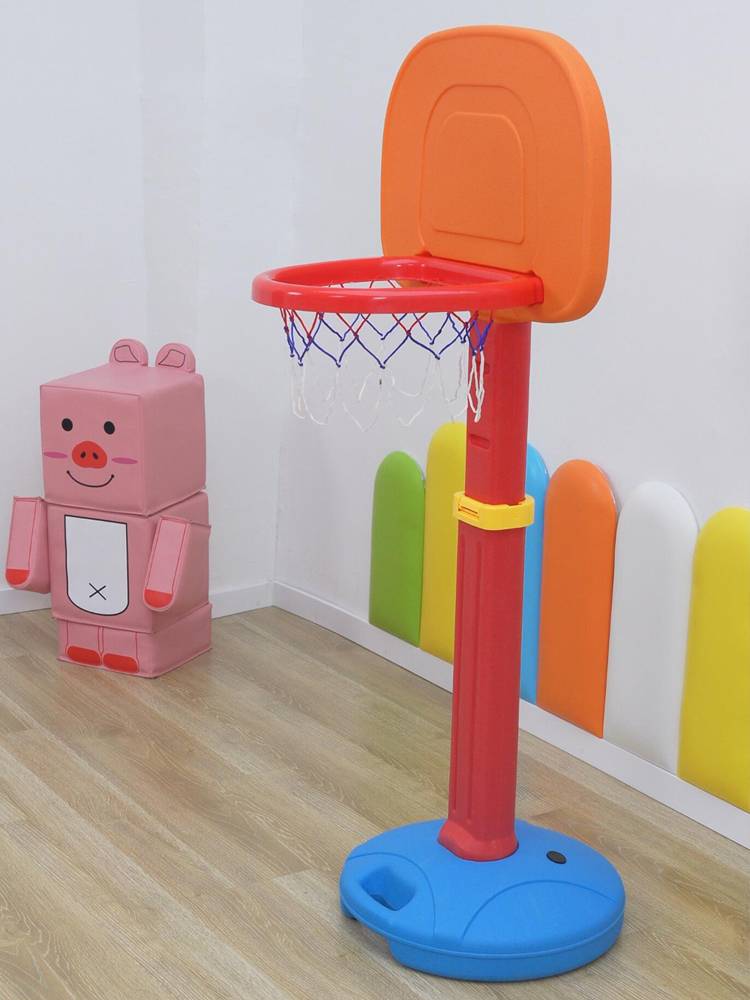 Kindergarten indoor children's shooting box basketball racks can move basketball rack children's ball outdoor toy basket