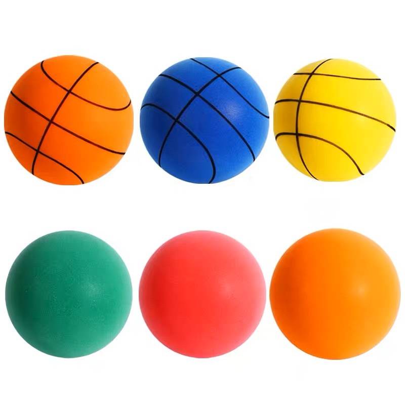 No. 7 Salvation Basketball Box Incarring Children's Ball Toys Room Silent Static Ball Training Basketball Shooting