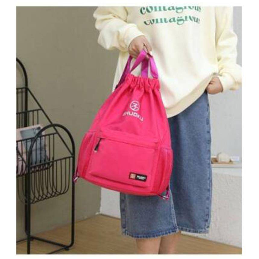 Gunda Fashion Packer with a large double-shoulder male folding of gym packs and basketball training