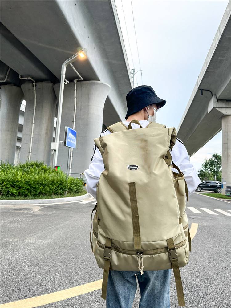Tide Brand Backpack Men's Multifunctional Basketball Training Pack Performance Practical Backpack Luggage Pack Large Capacity Travel Bag