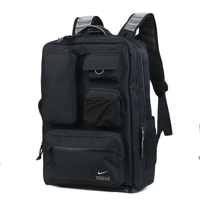 Nike men's bag 2024 new air cushion basketball bag sports bag large -capacity pairs bag student schoolbag