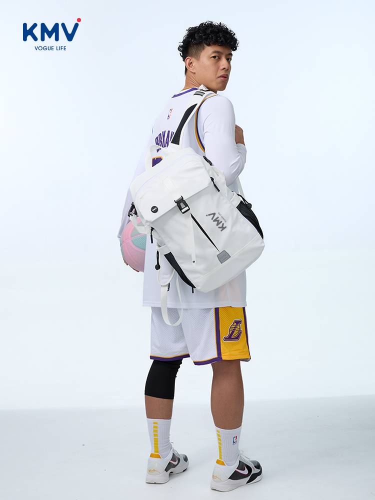 Kmv basketball bag backpack backpack high school student schoolbags schoolbag sports men and women dry and wet separation football training bag