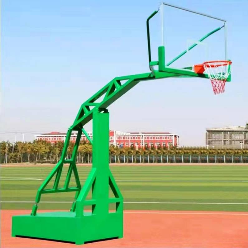Deluxe flat box basketball rack