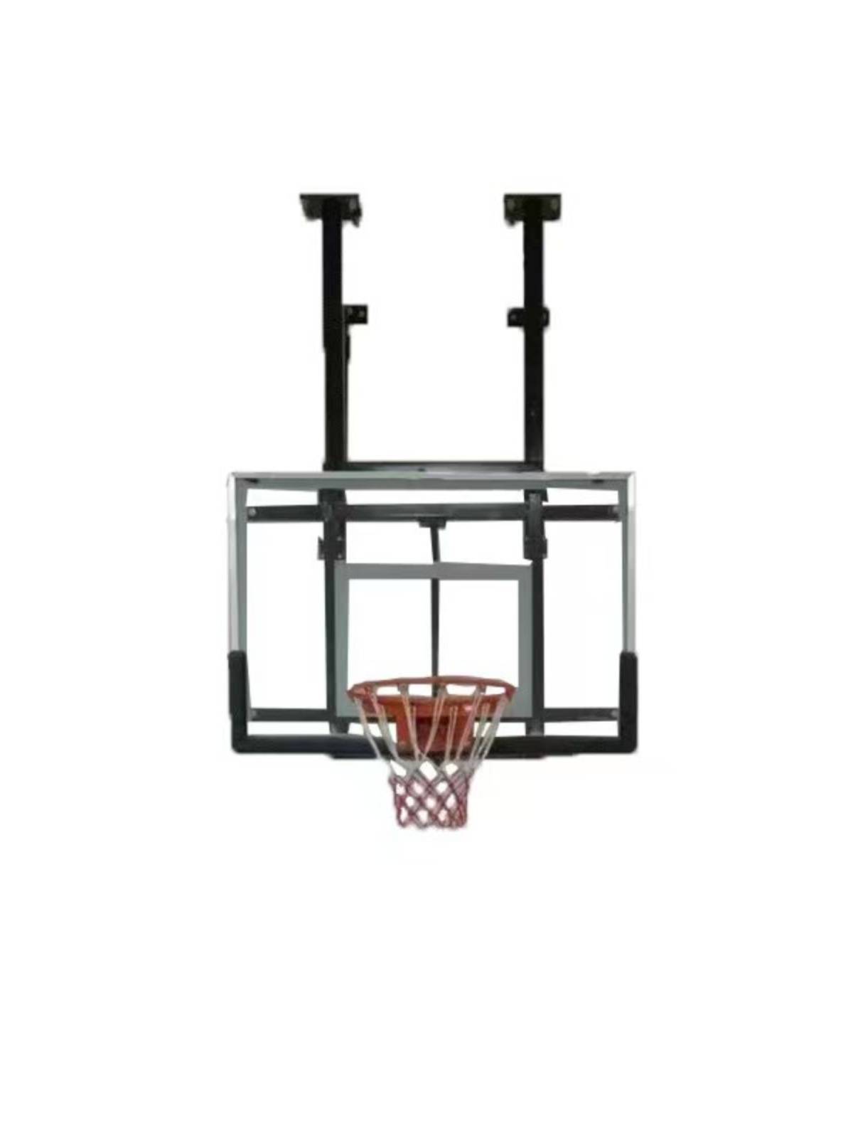 Source manufacturer produces basketball hall custom wall hanging and lifting basketball rack Child training can adjust the basketball box