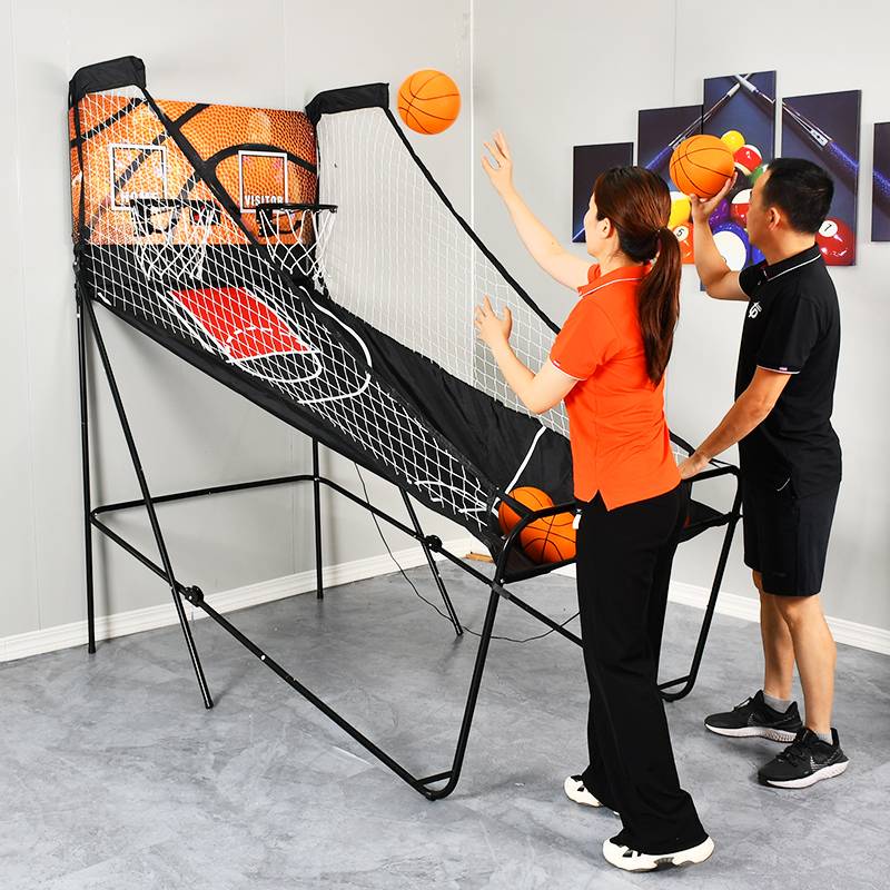 Tuo Pu Sports indoor electronic shooting machine automatic scoring home shooting game children's adult basketball rack
