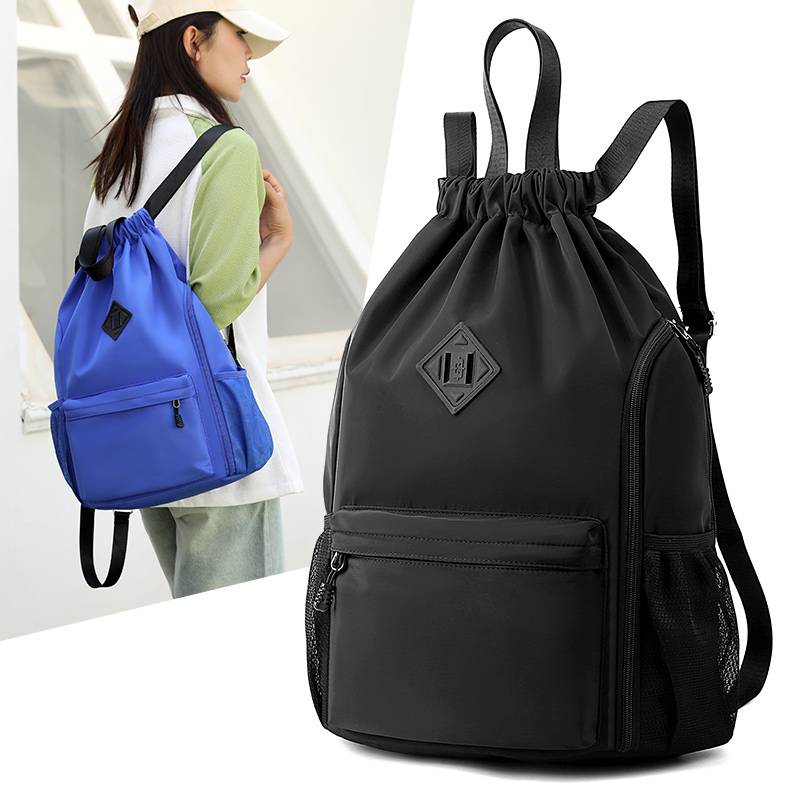 Customized basketball bag multi -function storage bag pocket pocket drawing backpack backpack lightweight waterproof training sports ball bag