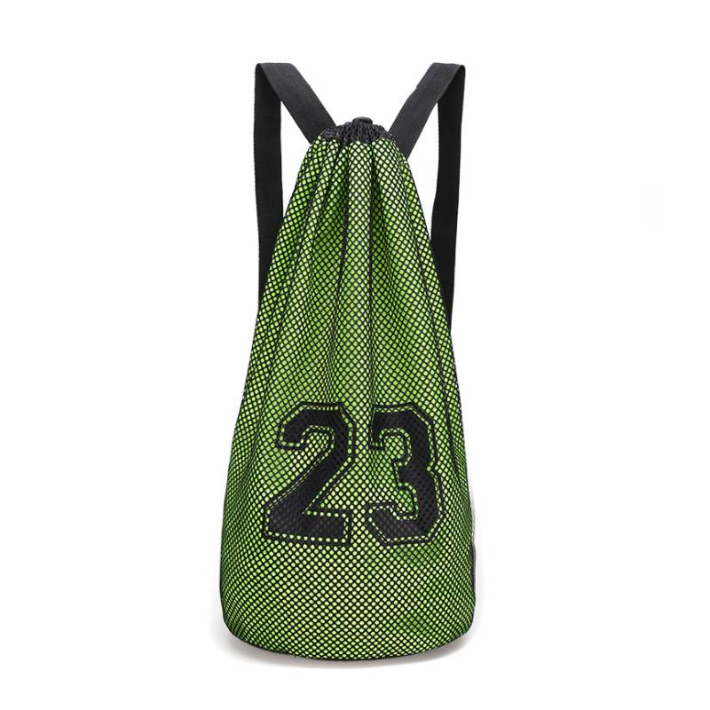 AJ23 GREEN BACKPACK (LARGE CAPACITY FOR SHOE BASKETBALL)
