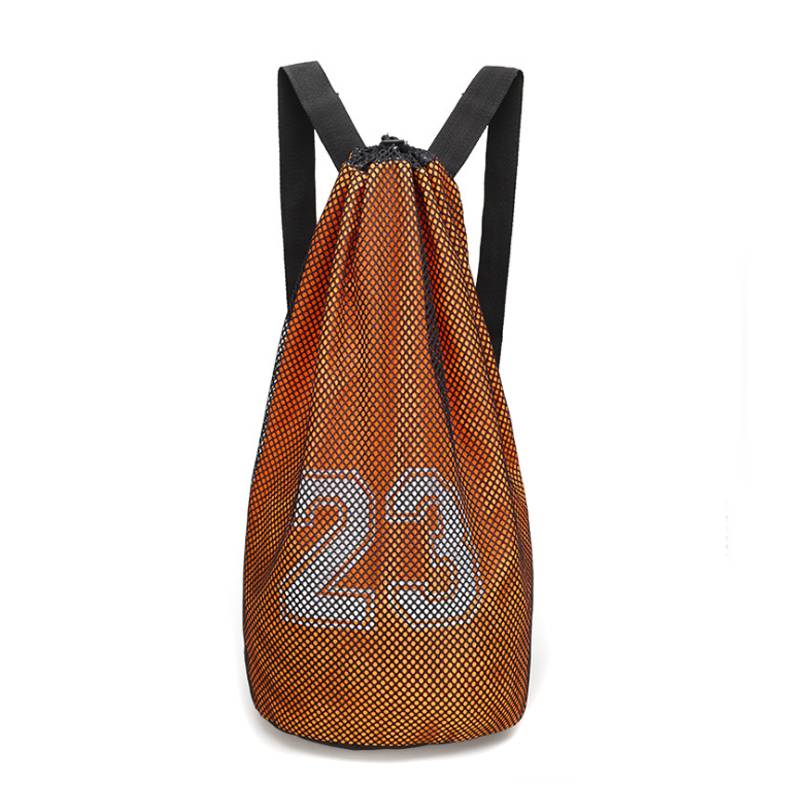 AJ23 ORANGE BACKPACK (LARGE-CAPACITY SHOE BASKETBALL)
