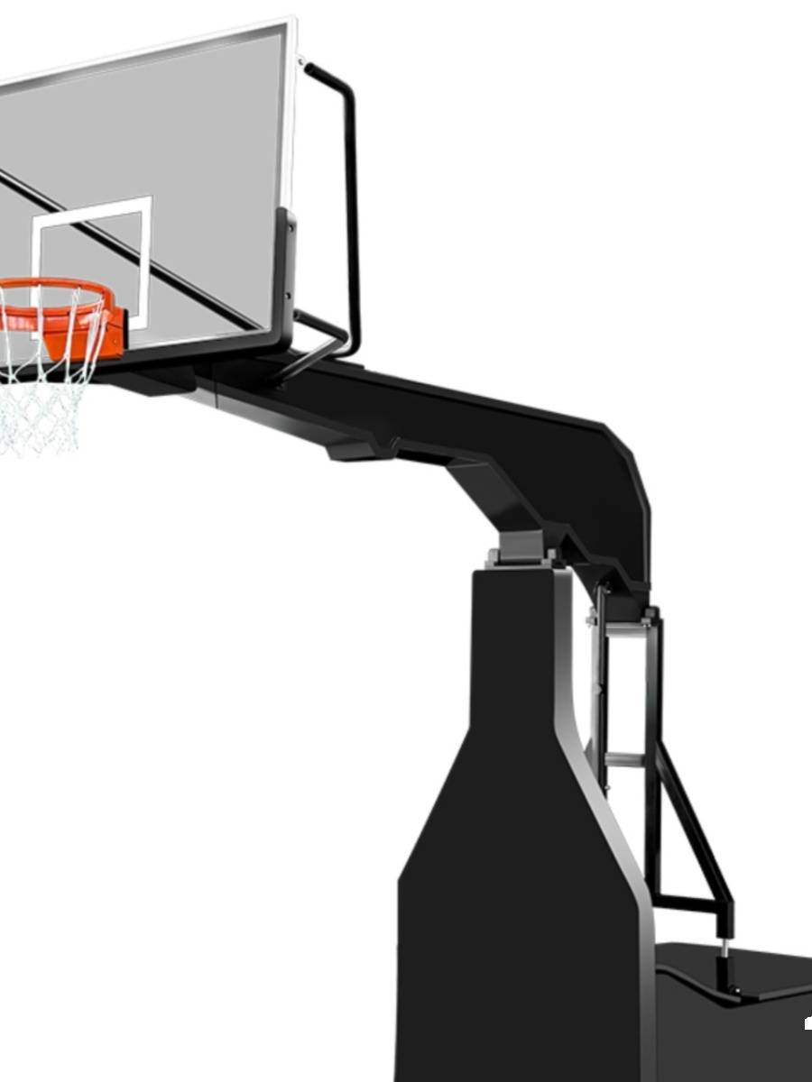 Indoor professional manual electric remote control hydraulic lift basketball standing outdoor mobile standard children's home adult