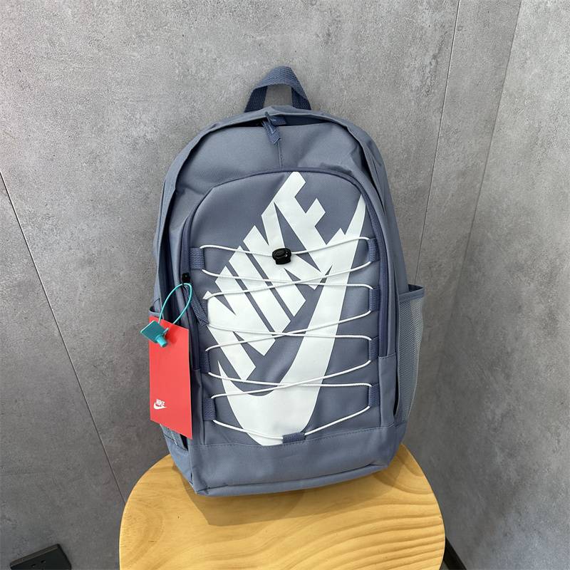 Nike Nike Schoolbag Men's High Junior High School Student Backpack Student Large -capacity Sports Outdoor Travel Computer Package