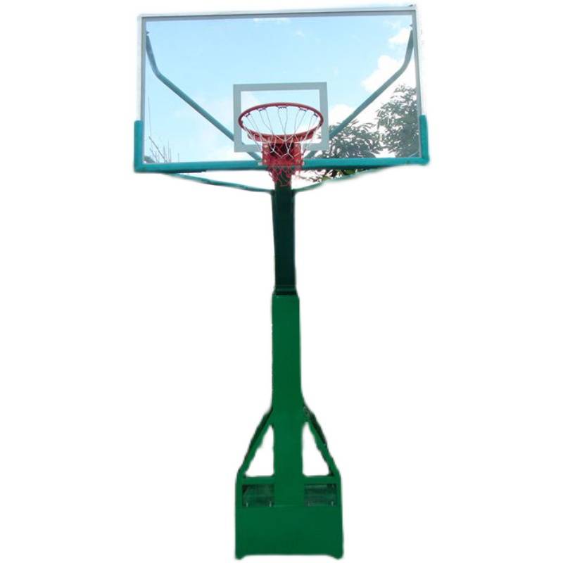 Outdoor basketball frame standard adult mobile basketball rack outdoor basketball rack professional fixed manufacturer
