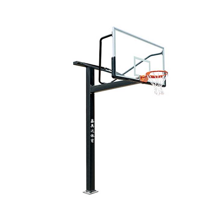 Basketball frame outdoor school adult outdoor standard basketball frame pipe indoor professional buried basketball rack