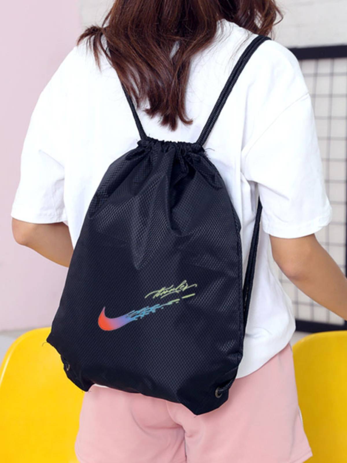 Basketball bag storage bag children's No. 57 basketball bag training backpack backpack portable football bag volume bag customization