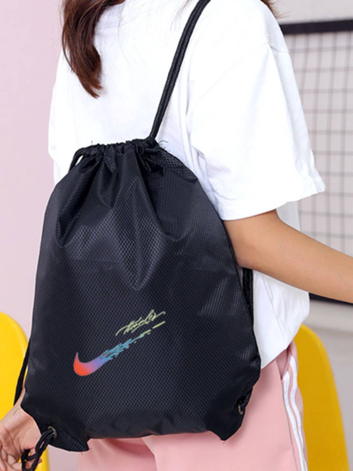 Basketball bag storage bag children's No. 57 basketball bag training backpack backpack portable football bag volume bag customization