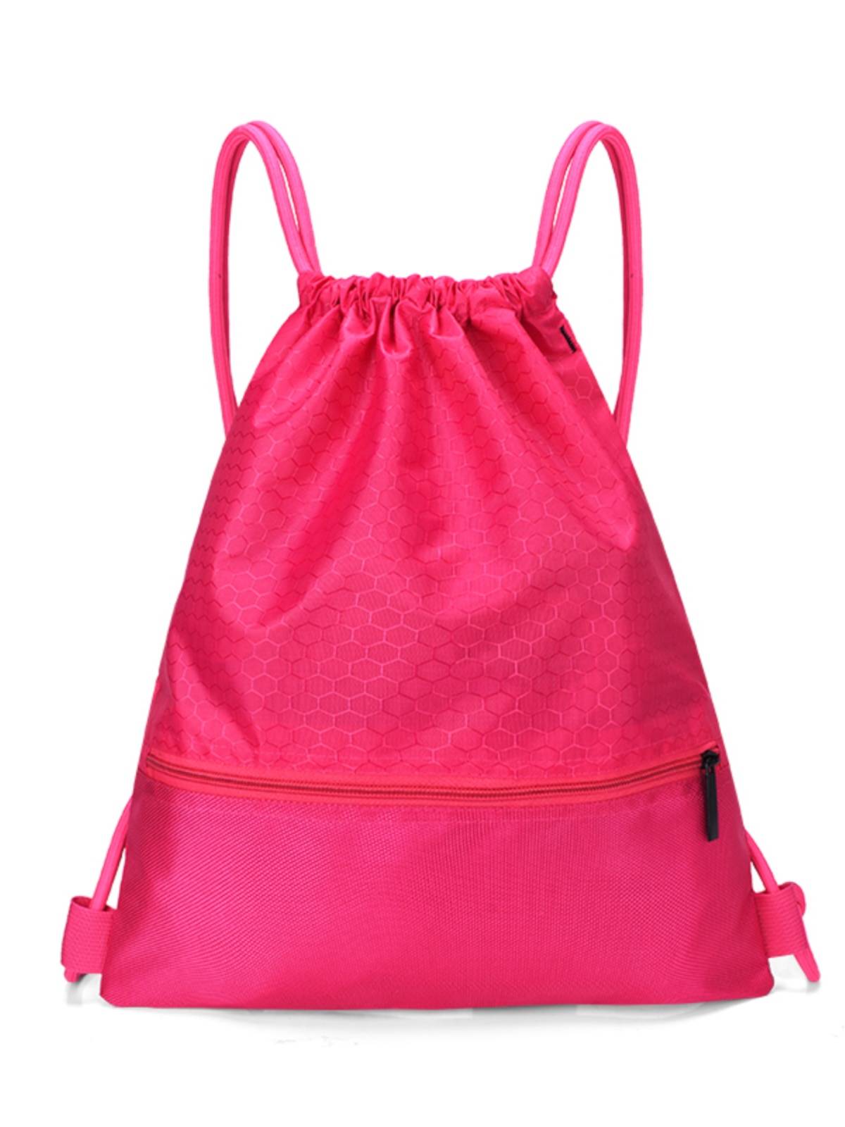 Custom print LOGO drawing rope beam bipylum training class Backpack basketball training bag football storage running shoe bag