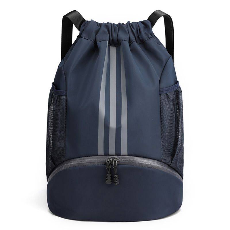 Custom drawing rope backpack anti -splash water travel backpack large -capacity sports fitness bag men's and women's bouquet pocket basketball bag