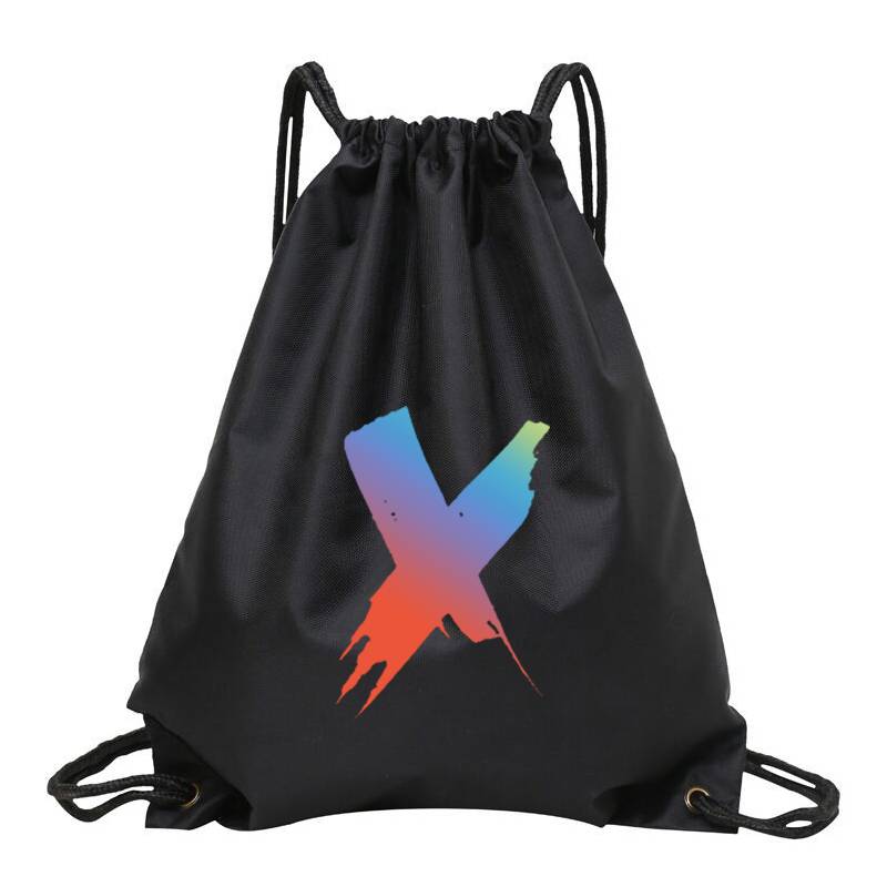 (BIG X) BLACK CHILDREN'S BAG