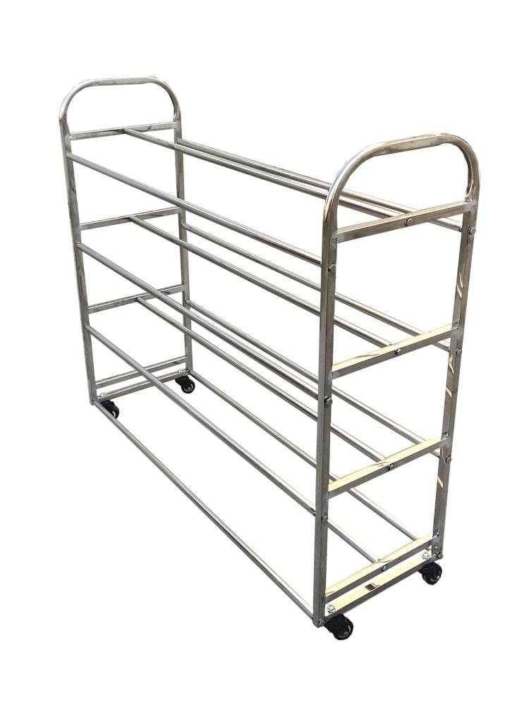 Basketball frame hand push basketball rack can move the ball frame football volleyball storage box basketball storage frame