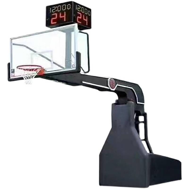Standard basketball rack mobile lifting bulbs indoor outdoor manual electric hydraulic basketball frame imitation hydraulic pressure
