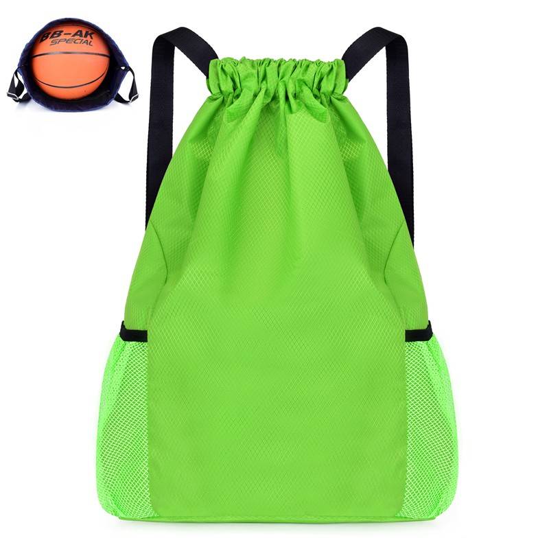 Pumping rope beam Pocket LOGO Sports Pump Backpack Men's Women and Women Large -capacity Basketball Storage Bag Waterproof