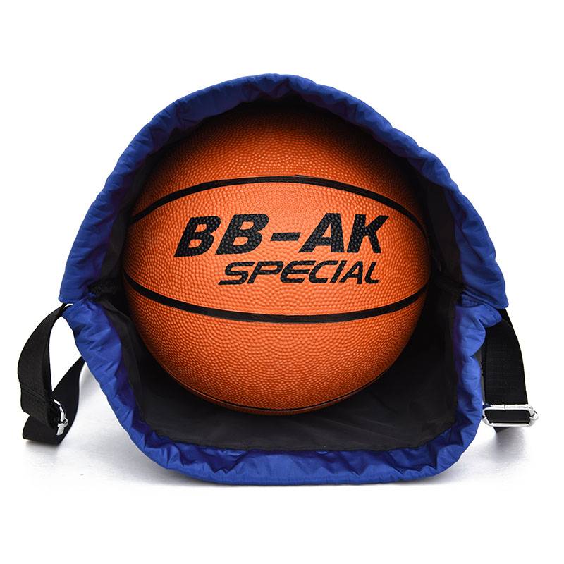 Basketball training bag large -capacity Student sports fitness bag basketball bag football bag shoes storage bag beam mouth