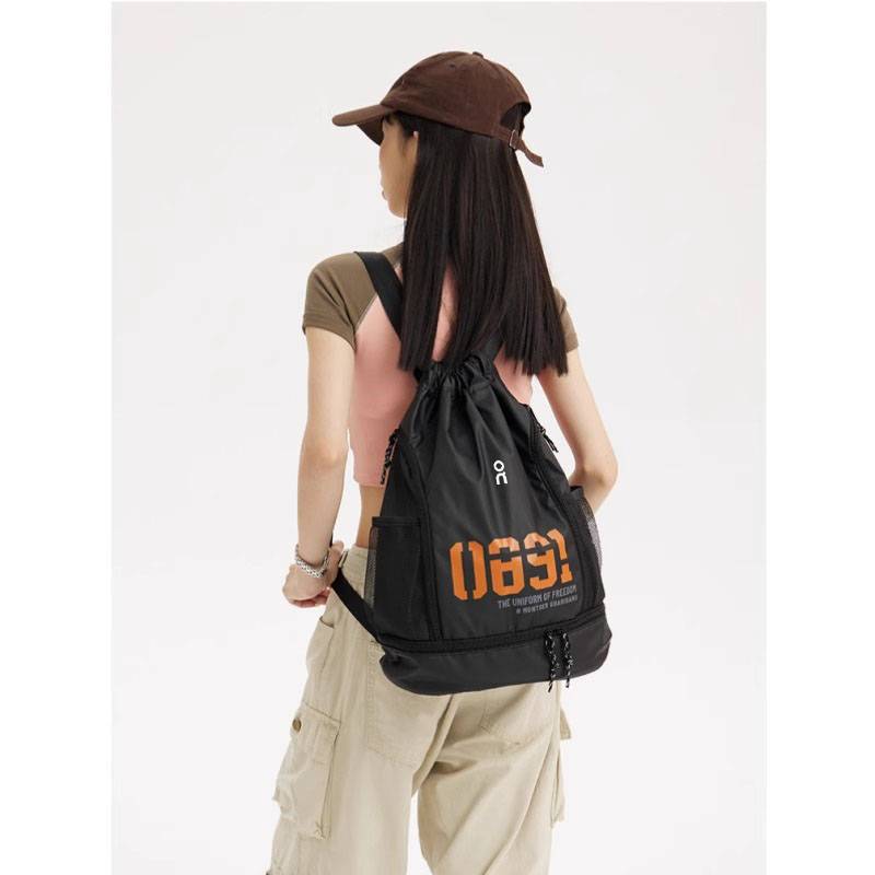 Geneine on Sports Pump Basket Basket Basket Basket Based Pocket Bid Pocket Backpack Male Studen School Bag