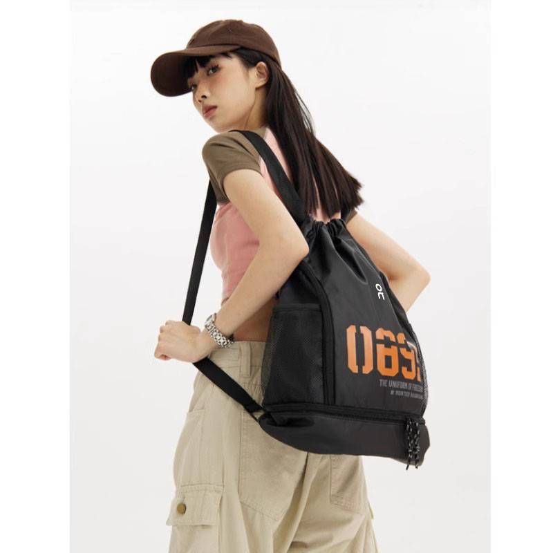 Geneine on Sports Pump Basket Basket Basket Basket Based Pocket Bid Pocket Backpack Male Studen School Bag